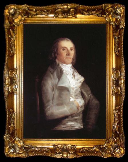 framed  Francisco Goya Andres del Peral, ta009-2